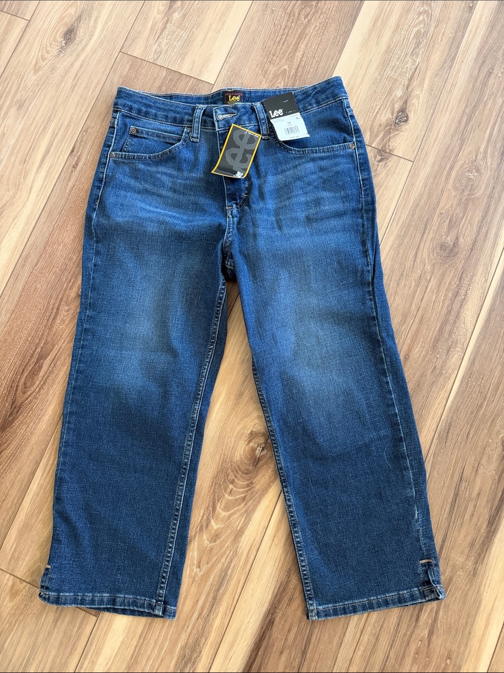Lee Women’s Capri Jeans - Blue Denim